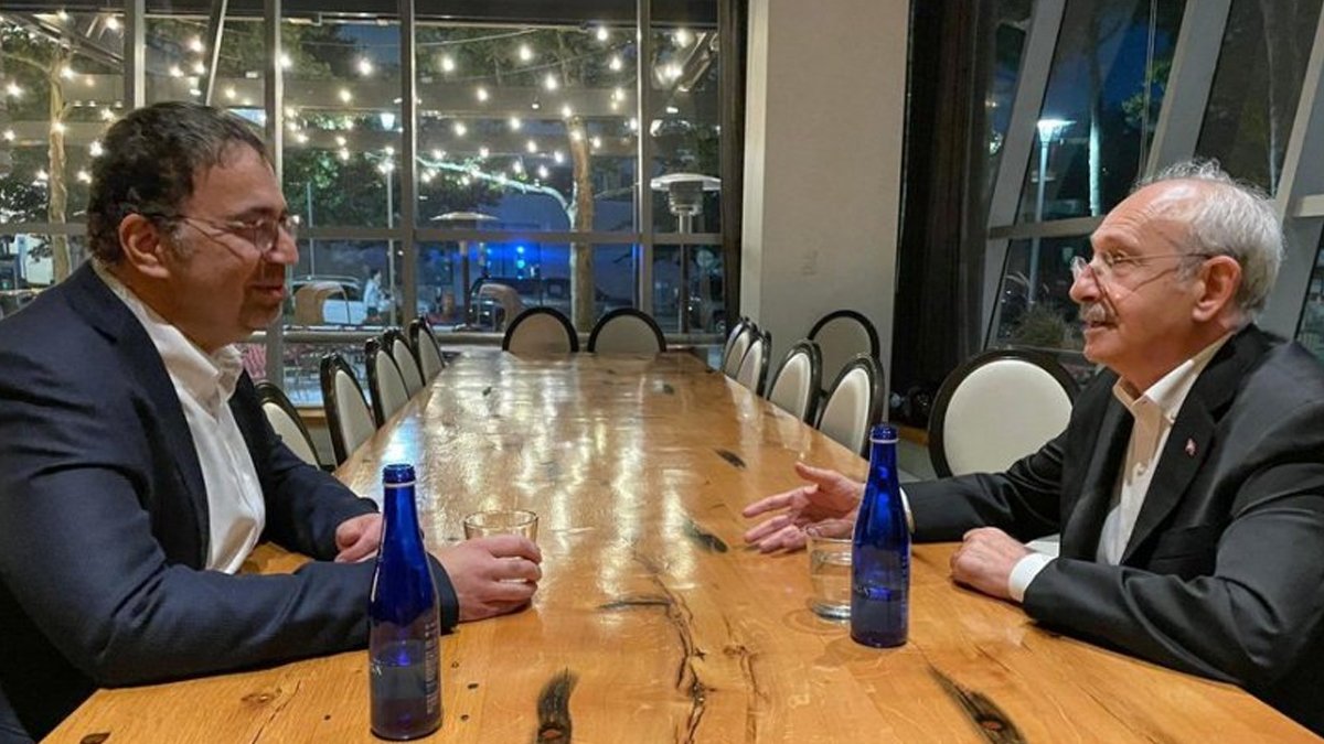 CHP lideri Kılıçdaroğlu, ünlü ekonomist Daron Acemoğlu ile bir araya geldi