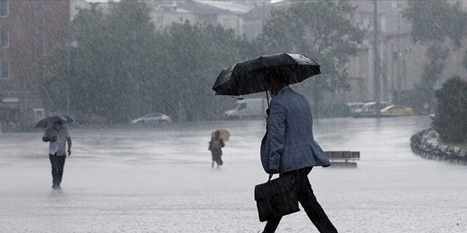 Meteoroloji'den kuvvetli rüzgar ve yağış uyarısı