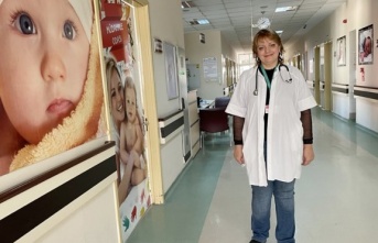 Ukraynalı kadın doktor Olena, Hakkari'de görev yapıyor