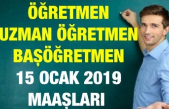 Uzman ve Başöğretmenlere 15 Ocak zammı sonrası ne kadar fark yansıyacak?