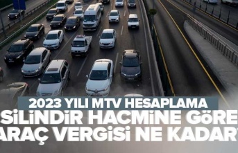 2023 MTV ne kadar? Hangi araç sahibi ne kadar MTV ödeyecek? Yeni MTV fiyatları ve MTV 2023 tablosu.