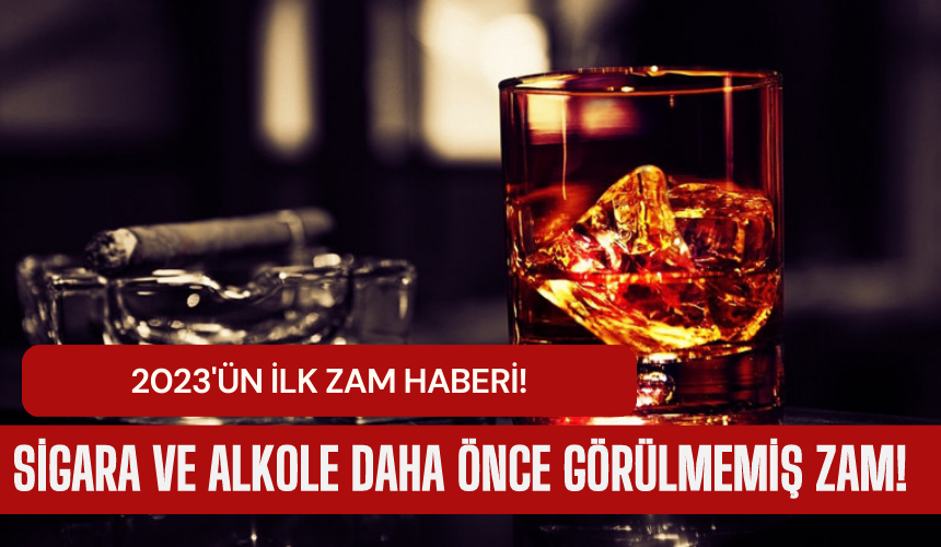 Sigara ve İçkiye Rekor Zam Geliyor! Sigara ve Alkol alanlar bu habere çok üzülecek…