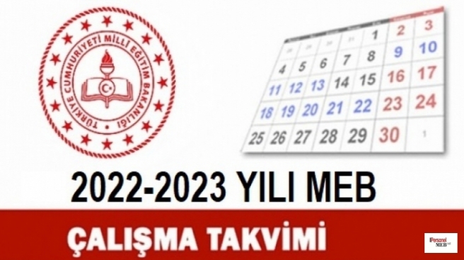 MEB 2022-2023 Eğitim ve Öğretim Yılı Çalışma Takvimi'ni yayımladı