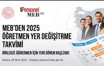 MEB'den 2025 Öğretmen Yer Değiştirme Takvimi: Binlerce Öğretmen İçin Yeni Dönem Başlıyor!