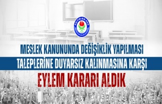 Eğitim-Bir-Sen'den Flaş Eylem Kararı!