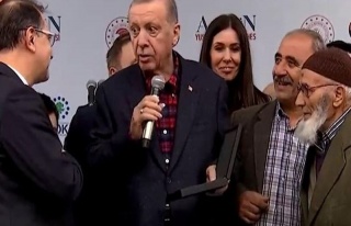 Erdoğan'dan Bakan Dönmez'e kürsüde ayar: 'Öyle...