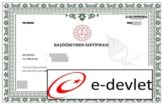 Uzman öğretmenlik ve Başöğretmenlik Sertifikası...