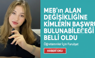 MEB'in Alan Değişikliği Başvurularında Kapsam Genişliyor: Kimler Başvurabilecek?