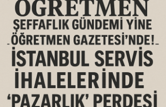 İstanbul Servis İhalelerinde “Pazarlık” Perdesi: Şeffaflık Gündemi